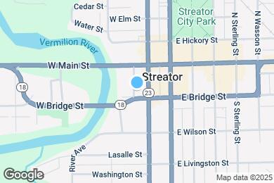 Map image of the property - 123 Oak St