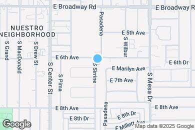 Map image of the property - 619 S Sirrine