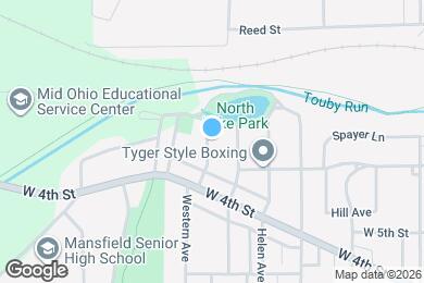 Map image of the property - 256 Parkway Dr