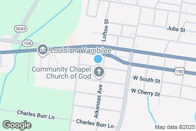 Map image of the property - 1610 W Blanchard St