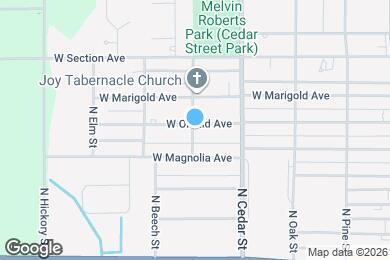 Map image of the property - 519 W Orchid Ave