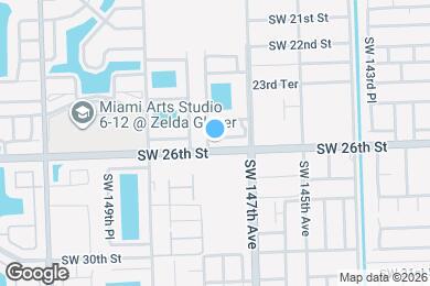 Map image of the property - 14764 SW 25th Ln