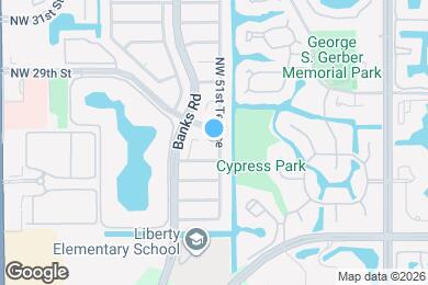 Map image of the property - 2831 NW 51st Ter