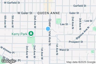 Map image of the property - 1215 Queen Anne Ave N