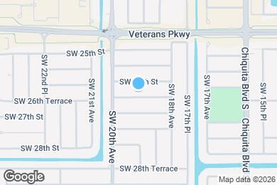 Map image of the property - 1901 SW 26th Terrace