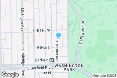 Map image of the property - 5331 S Calumet Ave