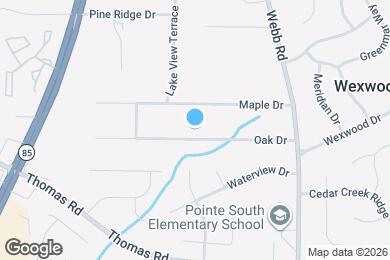 Map image of the property - 743 Oak Dr