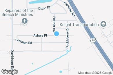 Map image of the property - 6329 Asbury Pl