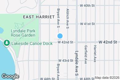 Map image of the property - 822 W 42nd St