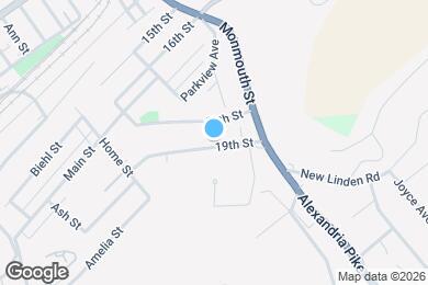 Map image of the property - 39 19th St