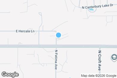 Map image of the property - 2535 E Marco Ct