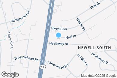 Map image of the property - 204 Neal Dr