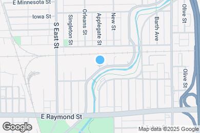 Map image of the property - 2011 Applegate St