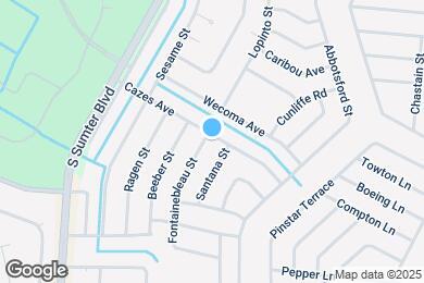 Map image of the property - 3708 Fontainebleau St