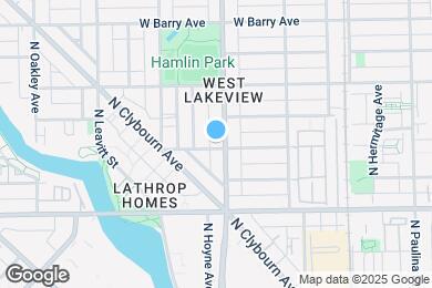 Map image of the property - 2900 N Damen Ave