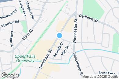Map image of the property - 100 Needham St