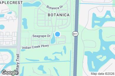 Map image of the property - 335 E Thatch Palm Cir