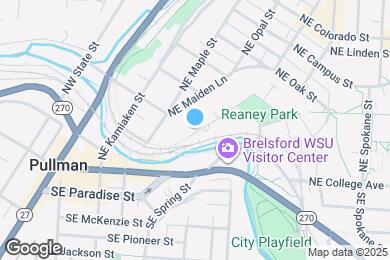 Map image of the property - 421 NE Morton St