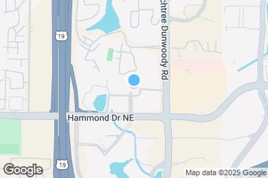 Map image of the property - Furnished Studio-Atlanta - Perimeter - Hammond Drive