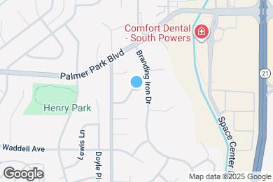 Map image of the property - 5365 Silver Spur Ave