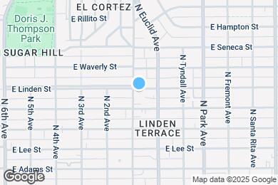 Map image of the property - 706 E Linden St