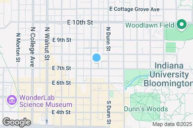 Map image of the property - 409 E 7th St