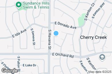 Map image of the property - 5792 S Havana Ct