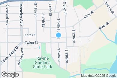 Map image of the property - 1325 River St