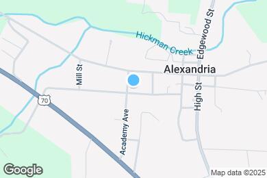 Map image of the property - 105 Academy Ave