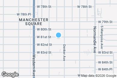 Map image of the property - 1622 W 81st St