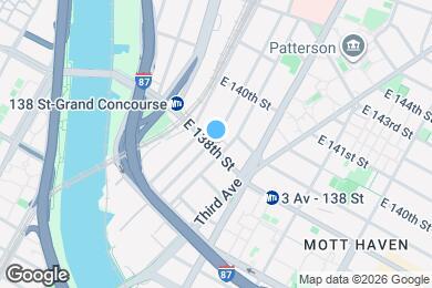 Map image of the property - 225 E 138th St