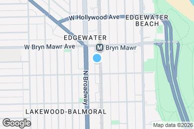 Map image of the property - 1122 W Catalpa Ave