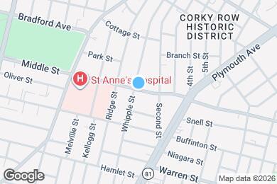 Map image of the property - 967 Middle St