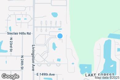 Map image of the property - 15115 Buckhorn Ct