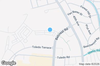 Map image of the property - 3582 Stella Blue Dr