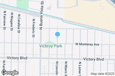 Map image of the property - 1714 N Lincoln St