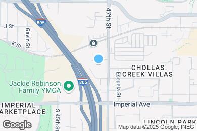 Map image of the property - Creekside Villas Apartments