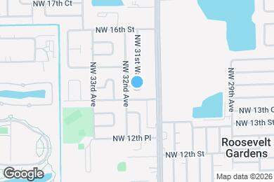 Map image of the property - 3170 NW 14th Ct