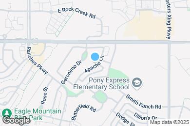 Map image of the property - 7899 Apache Ln