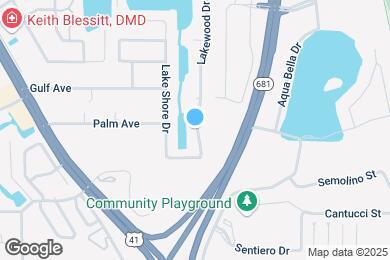 Map image of the property - 2201 Lakewood Dr
