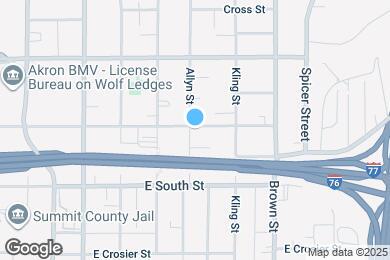 Map image of the property - 697 Allyn St