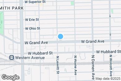 Map image of the property - 2158 W Grand Ave