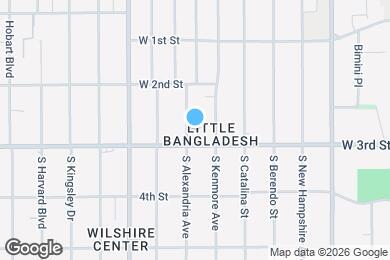 Map image of the property - 254 S Alexandria Ave