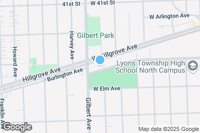 Map image of the property - 1401 W Cossitt Ave