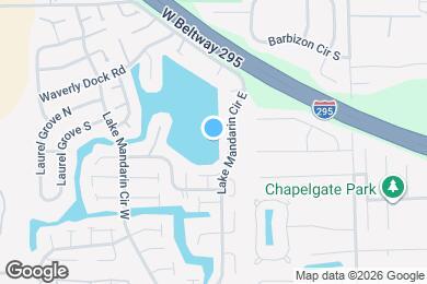 Map image of the property - 11290 Lake Mandarin Cir E