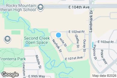 Map image of the property - 10277 Nucla St