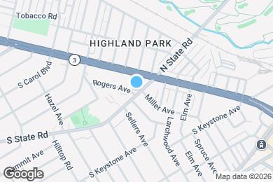 Map image of the property - Ambassador Terrace Apartments