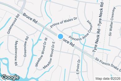 Map image of the property - 2800 Meadow Dr