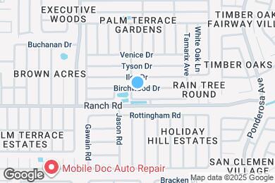 Map image of the property - 7704 Birchwood Dr