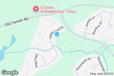 Map image of the property - 327 Redmoss Dr